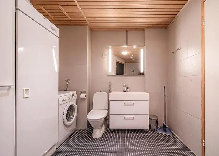 아파트 Nordic Alpine C5 Ski-in Ski-out By Aavalevi *