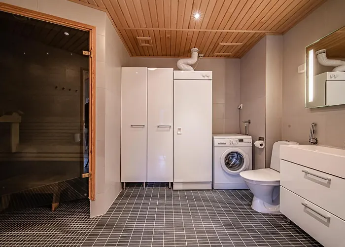 아파트 Nordic Alpine C5 Ski-in Ski-out By Aavalevi 레비